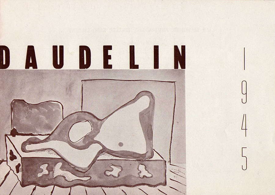 <strong>DAUDELIN 1945</strong><BR>1945<BR><BR><BR>Photo : <BR><br><br>© Succession Charles Daudelin /SODRAC