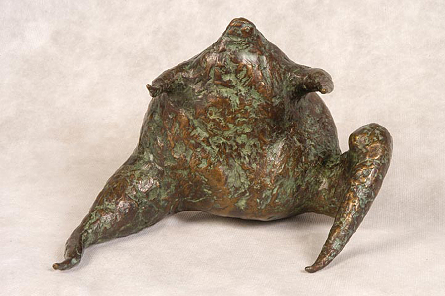 <strong>Le prince</strong><BR>1999<BR>Bronze<BR>14,5 x 20 x 18 cm<BR>Photo : Guy Couture<BR><br><br>© Succession Charles Daudelin /COVA-DAAV