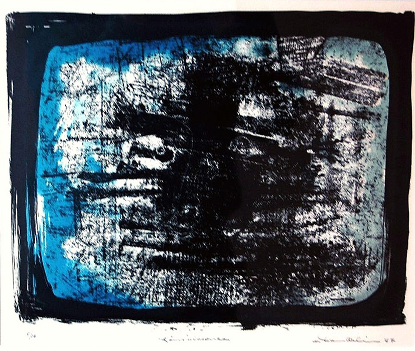 <strong><i>Réminiscence</i></strong><BR>1977<BR>lithographie<BR>25,5 x 32,5 cm<BR><i></i><BR><BR><br><h9 style='font-size:.8em'>Photo : musée Laurier : Richard Pedneault<br>1/1</h9><BR><br><br><h9 style='font-size:.8em'>© Succession Charles Daudelin /COVA-DAAV