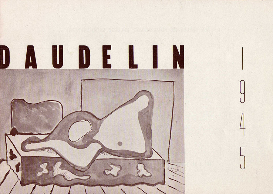 <strong>DAUDELIN 1945</strong><BR>1945<BR><BR><BR><BR><br><br>© Succession Charles Daudelin /COVA-DAAV