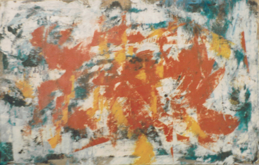 <strong>Sans titre</strong><BR>1962<BR>Gouache sur papier<BR>33,2 x 52,5 cm<BR><BR><br><br>© Succession Charles Daudelin /SODRAC