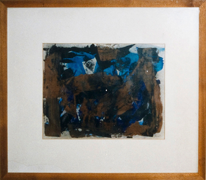 <strong><i>Sans titre</i></strong><BR>1962<BR>Gouache sur papier<BR>26 x 33 cm<BR><i></i><BR><BR><br><h9 style='font-size:.8em'>Photo : Musée national des beaux-arts du Québec<br>1/1</h9><BR><br><br><h9 style='font-size:.8em'>© Succession Charles Daudelin /COVA-DAAV
