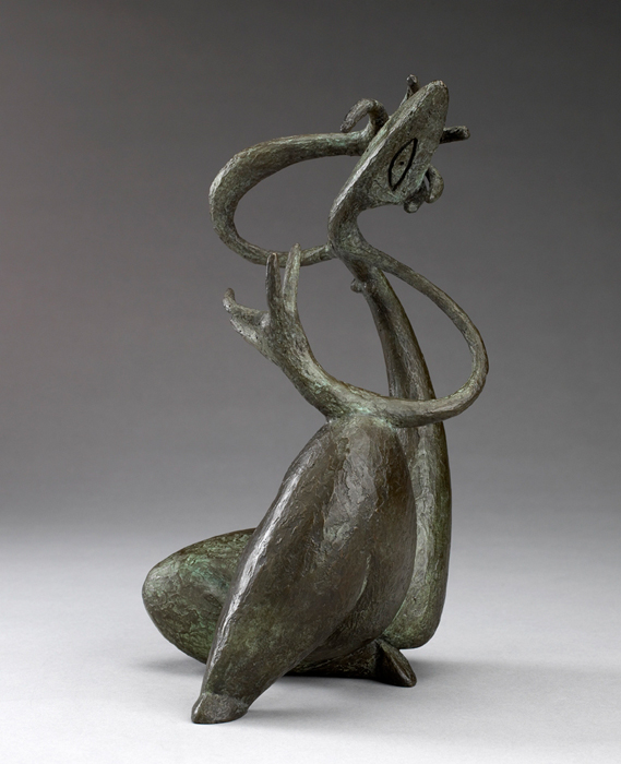 <strong>Elsa</strong><BR>1947<BR>Bronze<BR>29,5 x 16 x 18 cm<BR>Photo : Musée des beaux-arts du Canada<BR><br><br>© Succession Charles Daudelin /SODRAC