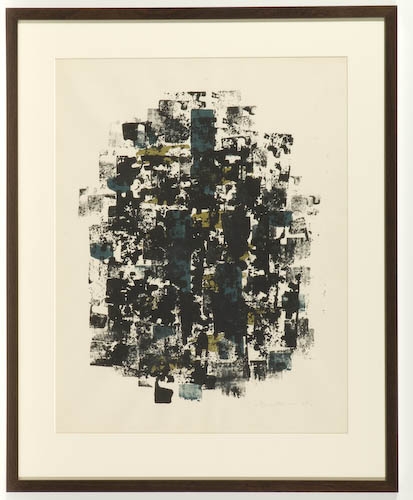 <strong>Sans titre</strong><BR>1968<BR>Monotype<BR>66,2 x 52 cm<BR>Photo : Musée national des beaux-arts du Québec : Patrick Altman<BR><br><br>© Succession Charles Daudelin /COVA-DAAV