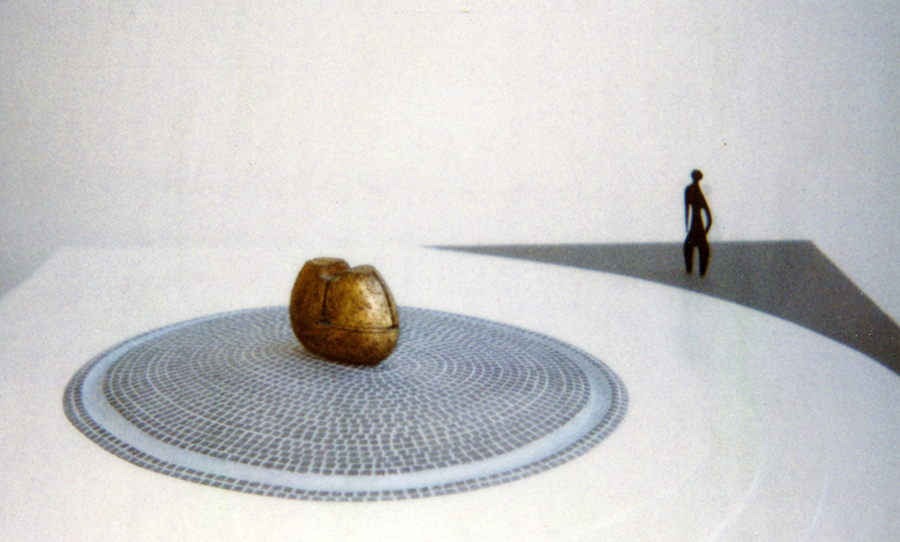 <strong><i>Maquette de Cailloudo</i></strong><BR>1989<BR><BR>Dimensions inconnus<BR><i></i><BR><BR><br><h9 style='font-size:.8em'>Photo : Photographe inconnu<br>1/1</h9><BR><br><br><h9 style='font-size:.8em'>© Succession Charles Daudelin /COVA-DAAV